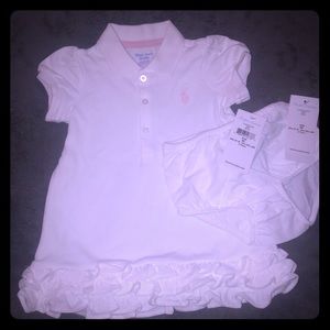 Ralph Lauren/Polo Kids, One Piece Tennis Dress.